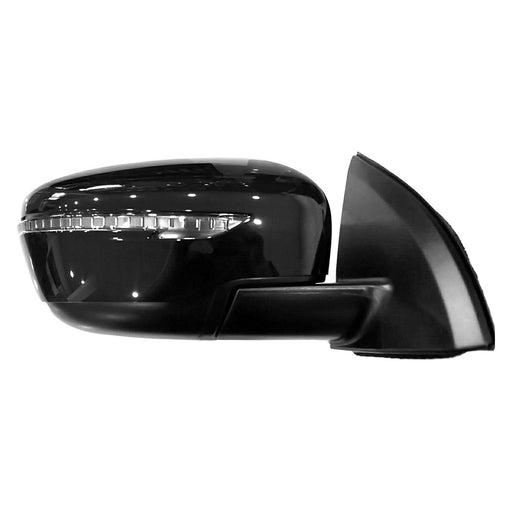 2017-2021 Nissan Qashqai/Rogue Sport Passenger Side Door Mirror Heated W/Signal Lamp W/O Side View Camera W/Cover Assembly - NI1321301-Partify-Painted-Replacement-Body-Parts