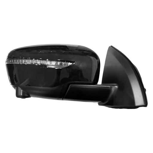 2017-2021 Nissan Qashqai/Rogue Sport Passenger Side Door Mirror Heated W/Signal Lamp W/Side View Camera W/Cover Assembly - NI1321302-Partify-Painted-Replacement-Body-Parts