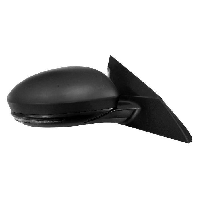 2019-2023 Nissan Altima SR/SV Passenger Side Door Mirror Heated W/O Side View Camera Textured Base W/Cover - NI1321312-Partify-Painted-Replacement-Body-Parts