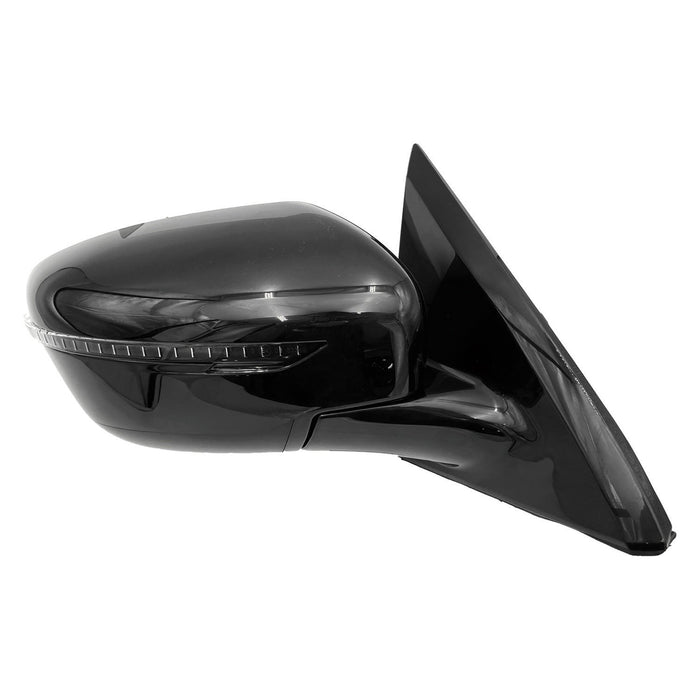 2018-2020 Nissan Pathfinder Passenger Side Door Mirror Non-Heated W/Cover Assembly - NI1321318-Partify-Painted-Replacement-Body-Parts