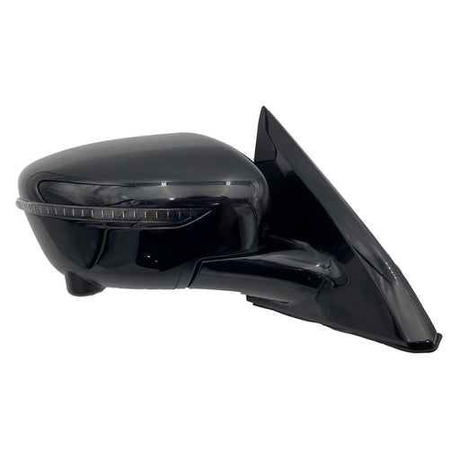 2018-2020 Nissan Pathfinder Passenger Side Door Mirror Heated W/Around View Monitor W/Cover Assembly - NI1321320-Partify-Painted-Replacement-Body-Parts