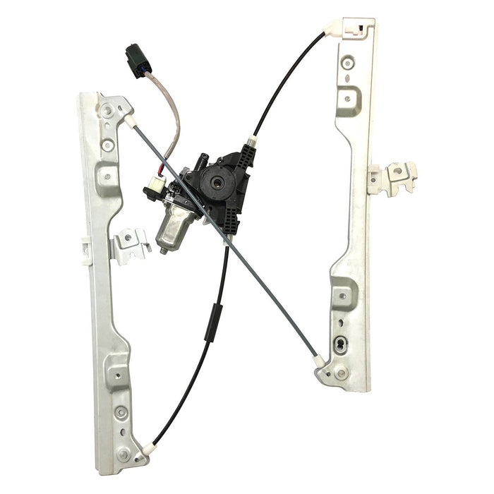 2008-2015 Nissan Rogue Front Passenger Side Window Regulator Regulator & Motor Assembly - NI1351164-Partify-Painted-Replacement-Body-Parts