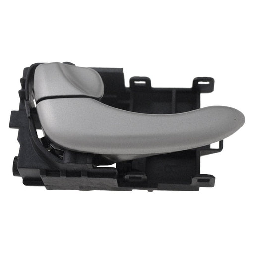 2002-2004 INFINITI I35/Nissan Maxima Front Driver Side Interior Door Handle Silver Inside - NI1352147-Partify-Painted-Replacement-Body-Parts