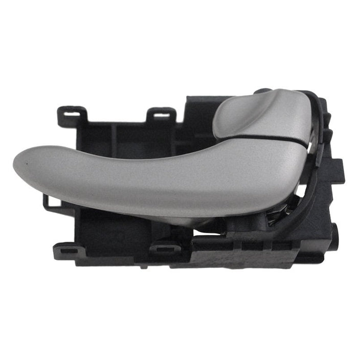 2002-2004 INFINITI I35/Nissan Maxima Front Passenger Side Interior Door Handle Silver Inside - NI1353147-Partify-Painted-Replacement-Body-Parts
