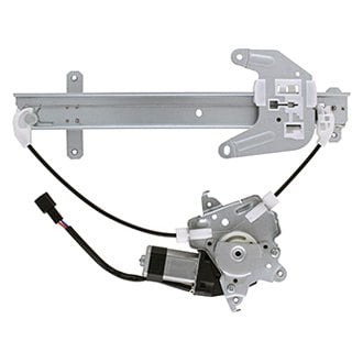 2000-2004 INFINITI I30/I35/Nissan Maxima Rear Driver Side Window Regulator Power Regulator & Motor Assembly - NI1550130-Partify-Painted-Replacement-Body-Parts