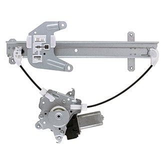 2000-2004 INFINITI I30/I35/Nissan Maxima Rear Passenger Side Window Regulator Power Regulator & Motor Assembly - NI1551130-Partify-Painted-Replacement-Body-Parts