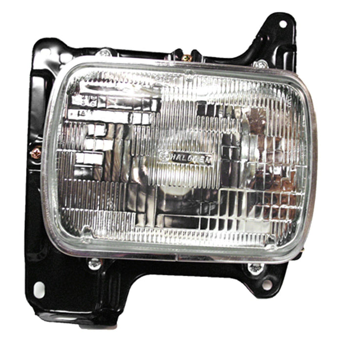 1986-1997 Nissan D21/Pickup Passenger Side Headlight Assembly Halogen Std Duty Sealed Beam - NI2501103-Partify-Painted-Replacement-Body-Parts