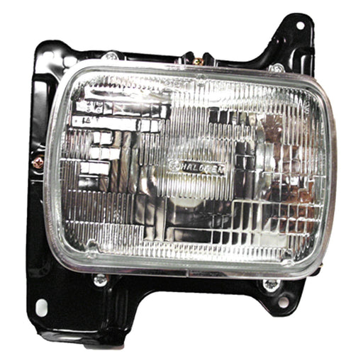 1986-1997 Nissan D21/Pickup Passenger Side Headlight Assembly Halogen Std Duty Sealed Beam - NI2501103-Partify-Painted-Replacement-Body-Parts