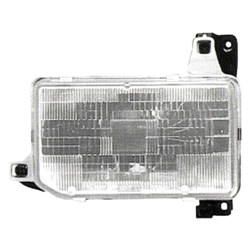 1987-1995 Nissan D21/Pathfinder Driver Side Headlight Assembly Composite - NI2502104-Partify-Painted-Replacement-Body-Parts