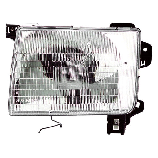 1998-2001 Nissan Frontier/Xterra Driver Side Headlight Assembly To 9-99 Composite - NI2502121-Partify-Painted-Replacement-Body-Parts