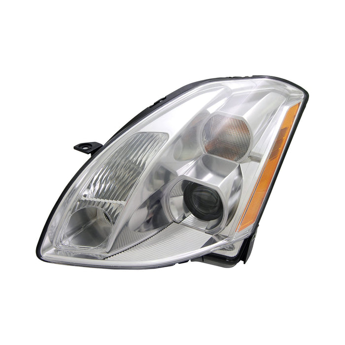 2004 Nissan Maxima Driver Side Headlight Assembly Halogen Composite - NI2502150-Partify-Painted-Replacement-Body-Parts