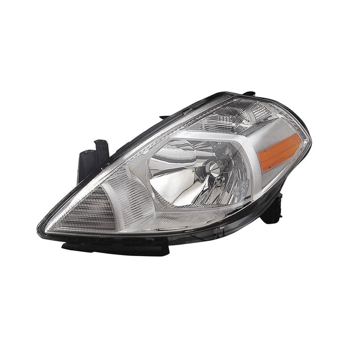 2007-2012 Nissan Versa Driver Side Headlight Assembly Composite - NI2502165-Partify-Painted-Replacement-Body-Parts