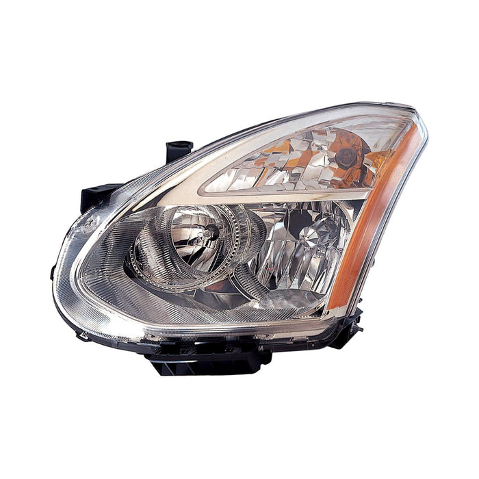 2008 Nissan Rogue Driver Side Headlight Assembly Halogen Composite - NI2502170-Partify-Painted-Replacement-Body-Parts
