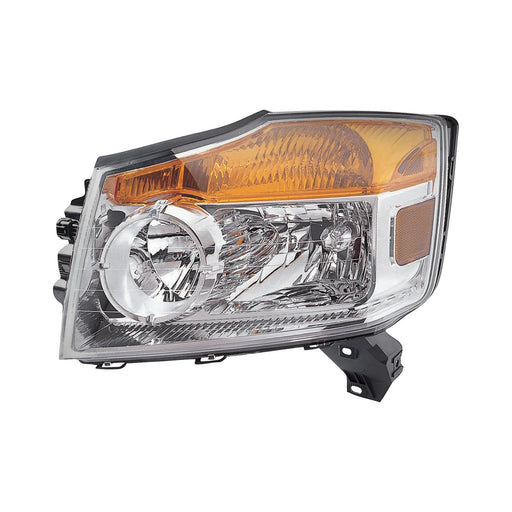 2008-2015 Nissan Armada Driver Side Headlight Assembly Composite - NI2502175-Partify-Painted-Replacement-Body-Parts