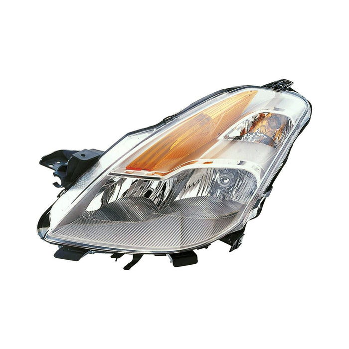 2008-2009 Nissan Altima Driver Side Headlight Assembly W/O Hid Composite Coupe - NI2502176-Partify-Painted-Replacement-Body-Parts