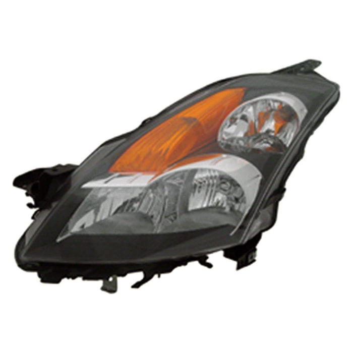 2007-2009 Nissan Altima Hybrid Driver Side Headlight Assembly W/Halogen W/Light Bezel Composite Sedan - NI2502187-Partify-Painted-Replacement-Body-Parts