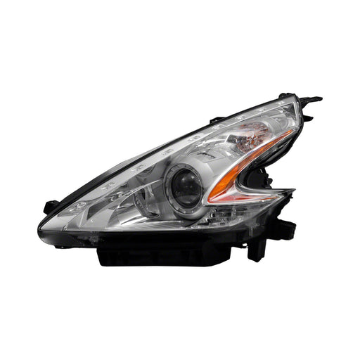2009-2017 Nissan 370Z Driver Side Headlight Assembly Composite Convertible/Coupe - NI2502195-Partify-Painted-Replacement-Body-Parts