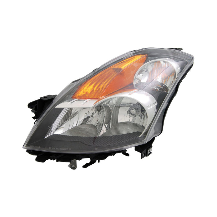 2008-2009 Nissan Altima Driver Side Headlight Assembly W/Hid Gun Metal Bezel Composite Sedan - NI2502206-Partify-Painted-Replacement-Body-Parts