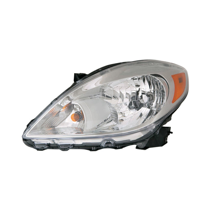 2012-2014 Nissan Versa Driver Side Headlight Assembly Composite Sedan - NI2502207-Partify-Painted-Replacement-Body-Parts