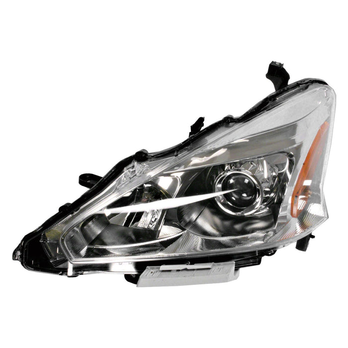 2013-2015 Nissan Altima Driver Side Headlight Assembly Halogen Composite Sedan - NI2502208-Partify-Painted-Replacement-Body-Parts