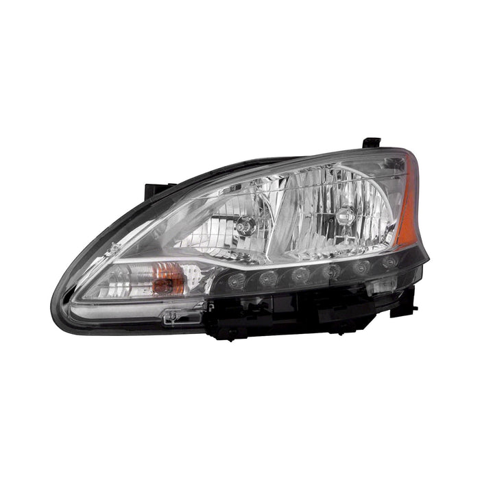 2013-2015 Nissan Sentra Driver Side Headlight Assembly Composite - NI2502216-Partify-Painted-Replacement-Body-Parts