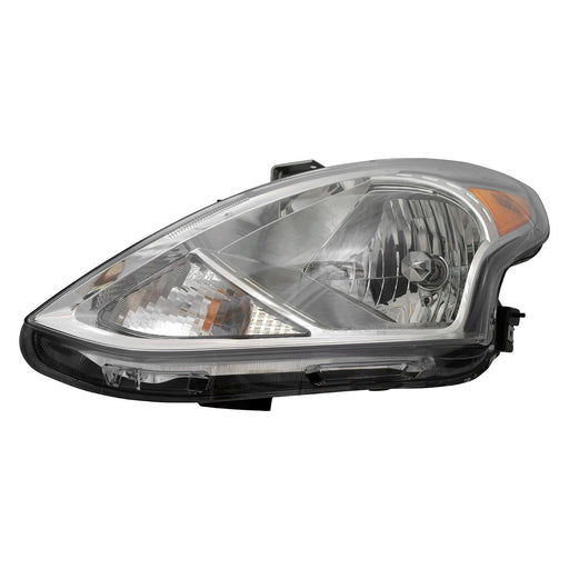 2015-2019 Nissan Versa Driver Side Headlight Assembly Composite Sedan - NI2502230-Partify-Painted-Replacement-Body-Parts