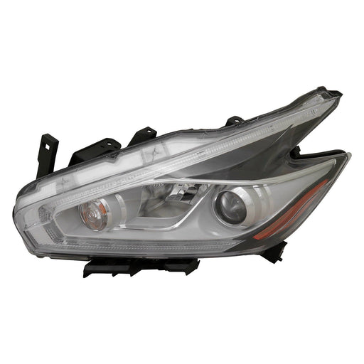 2015-2016 Nissan Murano Driver Side Headlight Assembly Halogen Composite - NI2502232-Partify-Painted-Replacement-Body-Parts