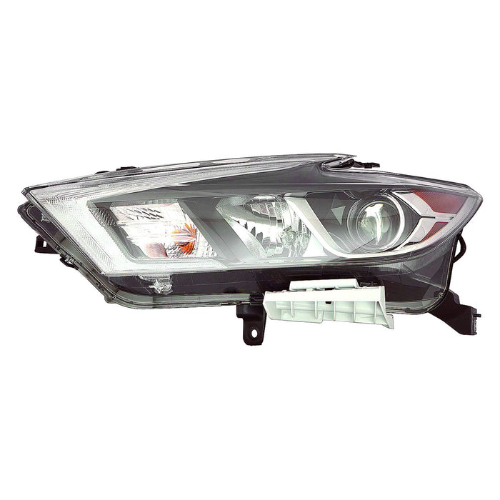 2016-2018 Nissan Maxima S/SL/SV Driver Side Headlight Assembly Halogen Composite - NI2502235-Partify-Painted-Replacement-Body-Parts