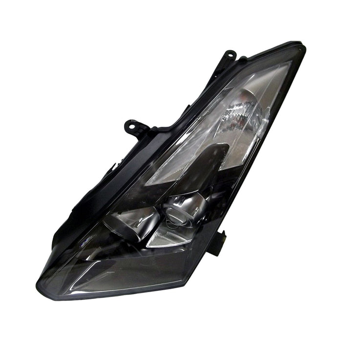 2012-2013 Nissan GT-R Driver Side Headlight Assembly Hid Bezel Composite - NI2502242-Partify-Painted-Replacement-Body-Parts