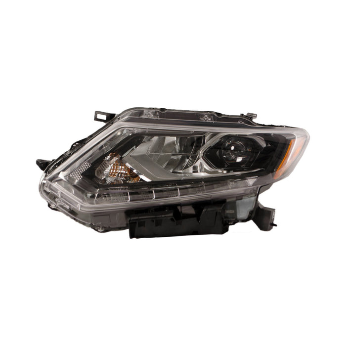 2016 Nissan Rogue Driver Side Headlight Assembly Led W/Auto Light Control Composite - NI2502245-Partify-Painted-Replacement-Body-Parts