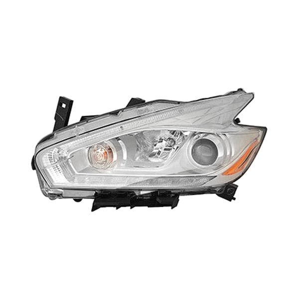 2017 Nissan Murano Driver Side Headlight Assembly Halogen Composite - NI2502255-Partify-Painted-Replacement-Body-Parts