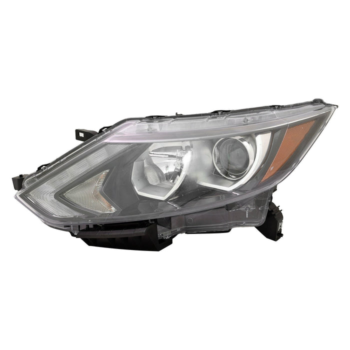 2017-2019 Nissan Qashqai/Rogue Sport Driver Side Headlight Assembly Halogen Composite - NI2502258-Partify-Painted-Replacement-Body-Parts