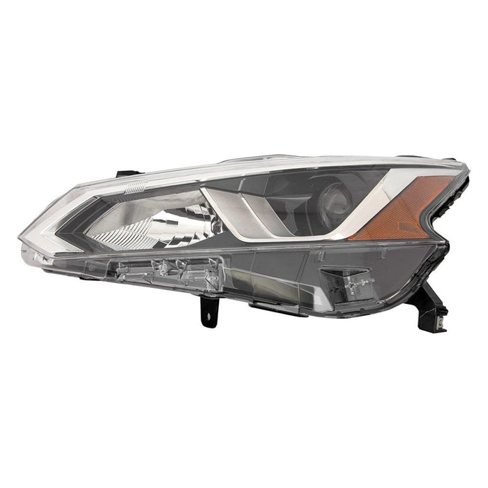 2019-2021 Nissan Altima Driver Side Headlight Assembly Halogen W/O Auto Leveling Composite - NI2502265-Partify-Painted-Replacement-Body-Parts
