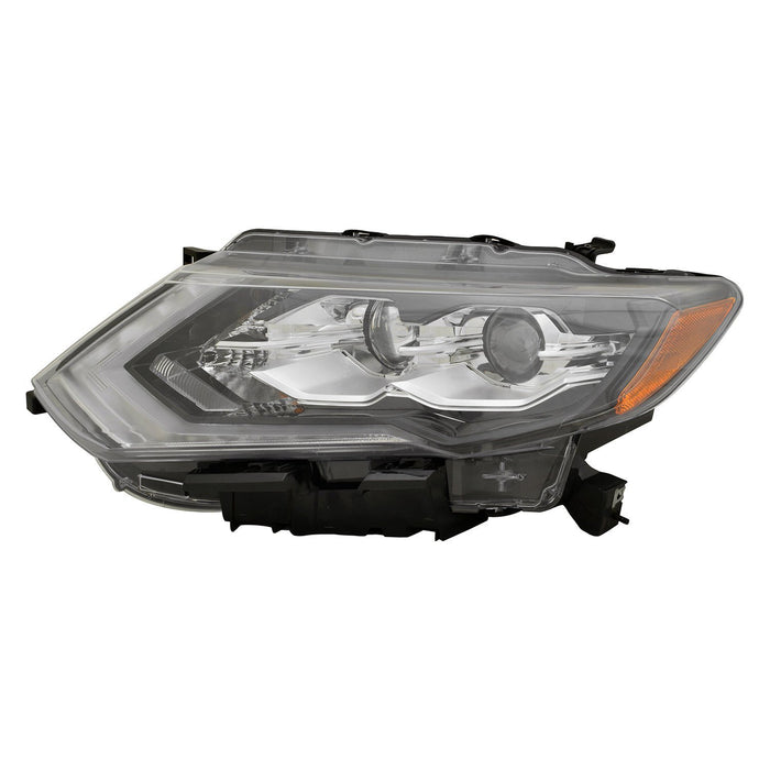 2019-2020 Nissan Rogue Driver Side Headlight Assembly Led Composite - NI2502272-Partify-Painted-Replacement-Body-Parts