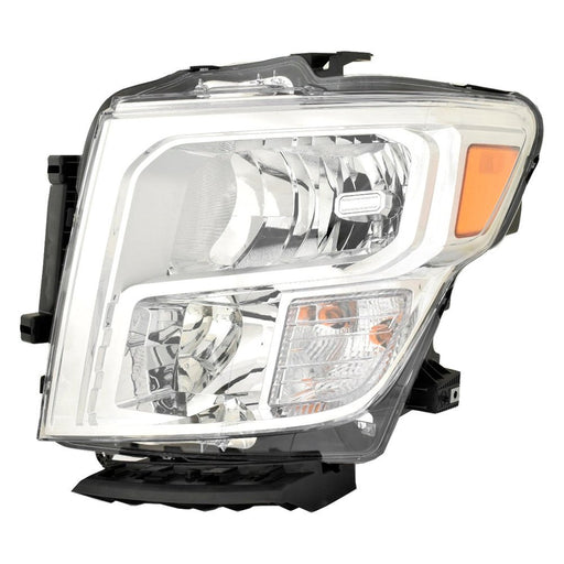 2020-2023 Nissan TITAN S/SV Driver Side Headlight Assembly Halogen Composite - NI2502280-Partify-Painted-Replacement-Body-Parts