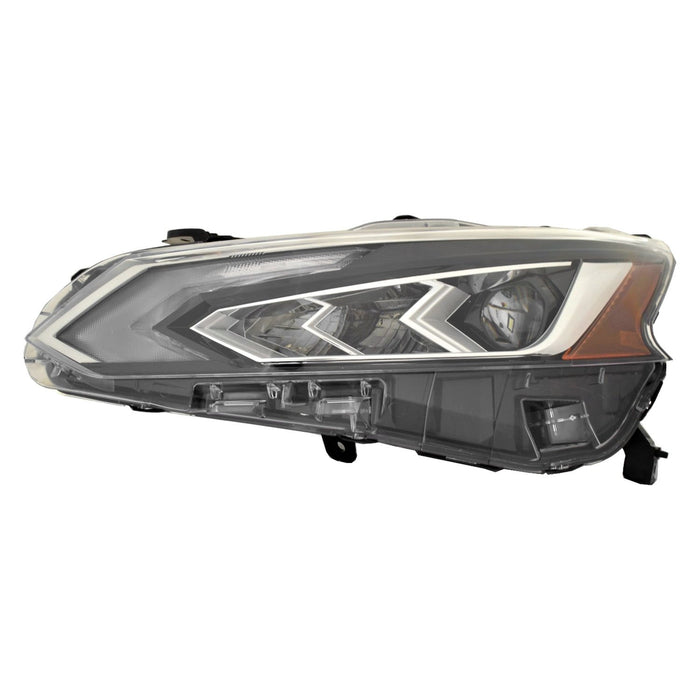 2019-2022 Nissan Altima Driver Side Headlight Assembly Led W/Auto Leveling Composite - NI2502281-Partify-Painted-Replacement-Body-Parts