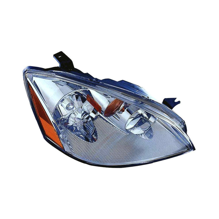 2002-2004 Nissan Altima Passenger Side Headlight Assembly Includes Park/Signal Lamps W/Hid Composite - NI2503143-Partify-Painted-Replacement-Body-Parts