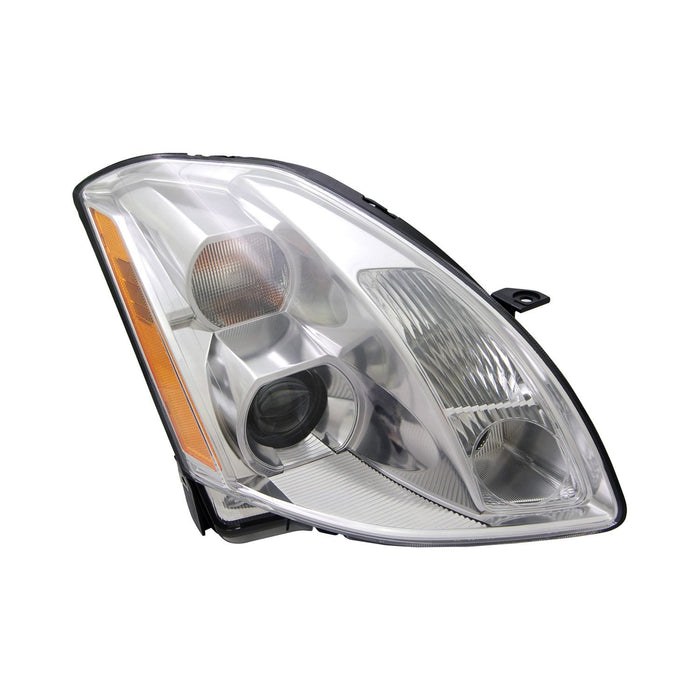 2004 Nissan Maxima Passenger Side Headlight Assembly Halogen Composite - NI2503150-Partify-Painted-Replacement-Body-Parts