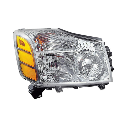 2004-2007 Nissan Armada/Pathfinder Armada/TITAN Passenger Side Headlight Assembly Composite - NI2503154-Partify-Painted-Replacement-Body-Parts