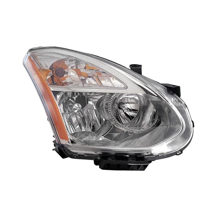 2008 Nissan Rogue Passenger Side Headlight Assembly Halogen Composite - NI2503170-Partify-Painted-Replacement-Body-Parts