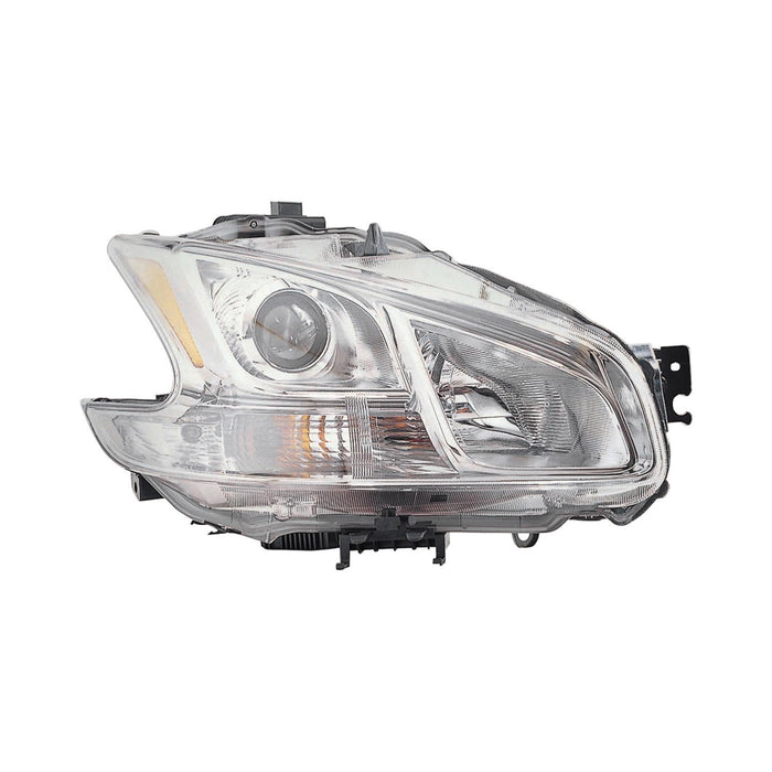 2009-2014 Nissan Maxima Passenger Side Headlight Assembly Halogen Composite - NI2503177-Partify-Painted-Replacement-Body-Parts