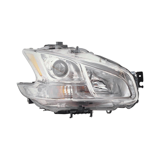 2009-2014 Nissan Maxima Passenger Side Headlight Assembly Halogen Composite - NI2503177-Partify-Painted-Replacement-Body-Parts