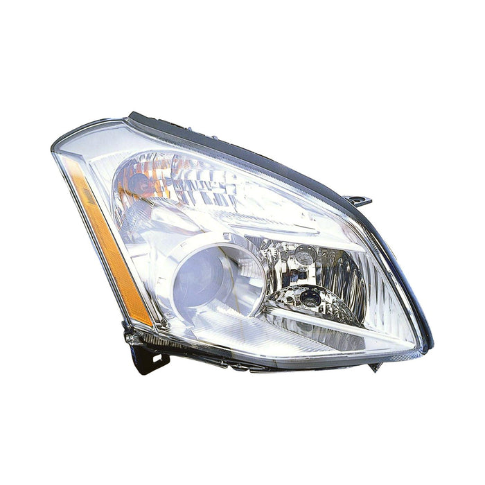 2007-2008 Nissan Maxima Passenger Side Headlight Assembly Xenon Composite - NI2503180-Partify-Painted-Replacement-Body-Parts
