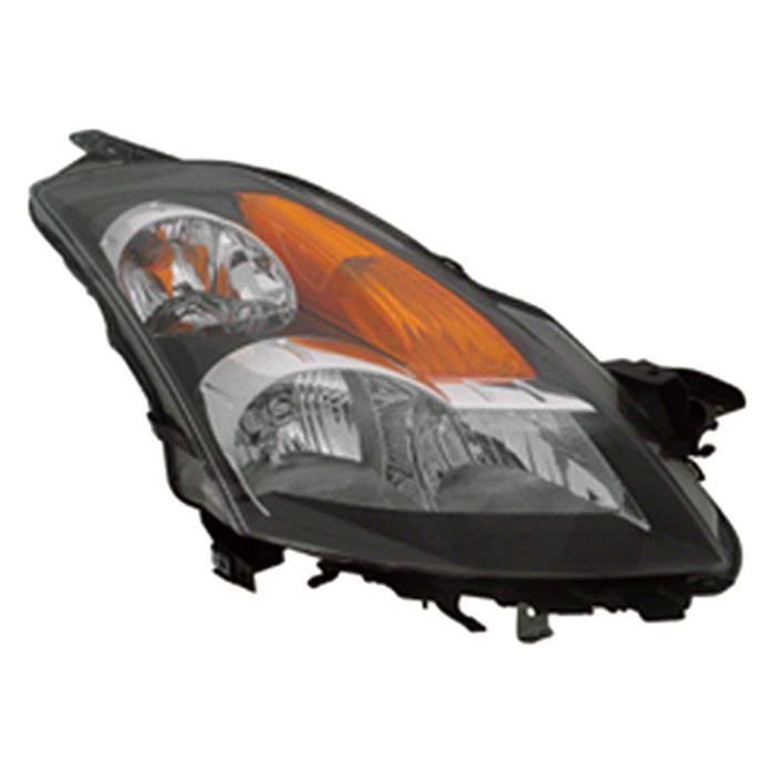 2007-2009 Nissan Altima Hybrid Passenger Side Headlight Assembly W/Halogen W/Light Bezel Composite Sedan - NI2503187-Partify-Painted-Replacement-Body-Parts