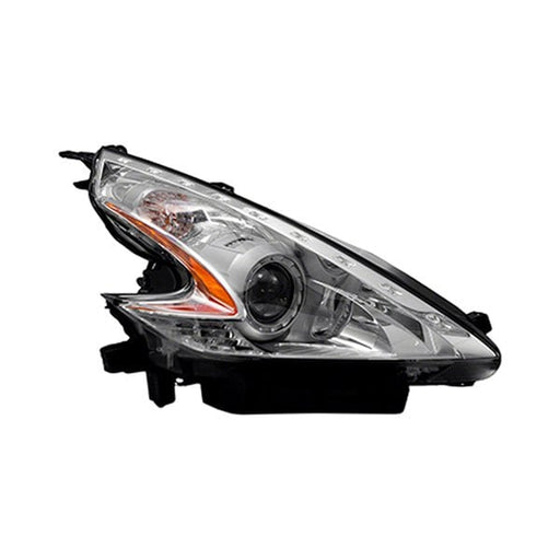 2009-2017 Nissan 370Z Passenger Side Headlight Assembly Composite Convertible/Coupe - NI2503195-Partify-Painted-Replacement-Body-Parts