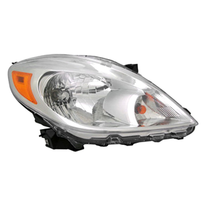 2012-2014 Nissan Versa Passenger Side Headlight Assembly Composite Sedan - NI2503207-Partify-Painted-Replacement-Body-Parts