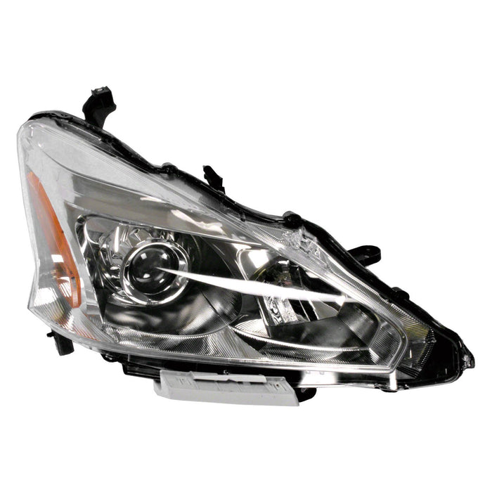 2013-2015 Nissan Altima Passenger Side Headlight Assembly Halogen Composite Sedan - NI2503208-Partify-Painted-Replacement-Body-Parts