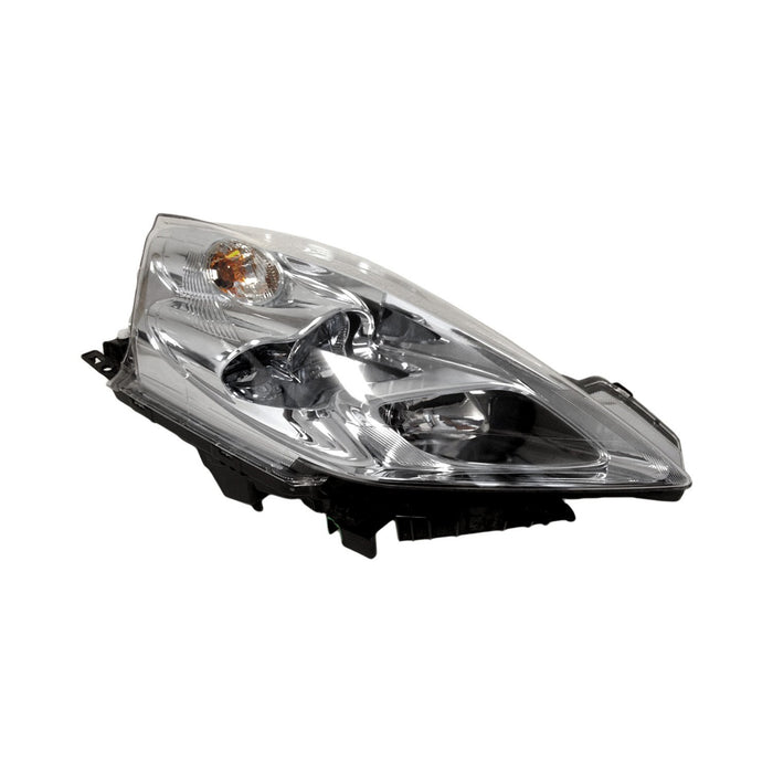 2011-2012 Nissan LEAF Passenger Side Headlight Assembly From 4-11 Composite - NI2503215-Partify-Painted-Replacement-Body-Parts