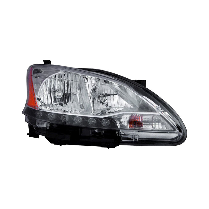 2013-2015 Nissan Sentra Passenger Side Headlight Assembly Composite - NI2503216-Partify-Painted-Replacement-Body-Parts