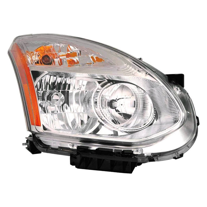 2011-2012 Nissan Rogue Passenger Side Headlight Assembly Xenon Composite - NI2503220-Partify-Painted-Replacement-Body-Parts